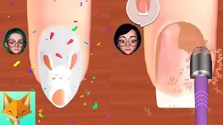 Nail Salon 3D Gameplay (IOS/Android) - Foxy Tech Gaming