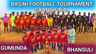 NABARANGPUR , BASINI FOOTBALL TOURNAMENT MTR GUMUNDA VS BHANSULI GRAND FINAL