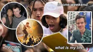I MET HARRY STYLES, WALLOWS & JOSHUA BASSETT IN ONE WEEKEND... *VLOG*