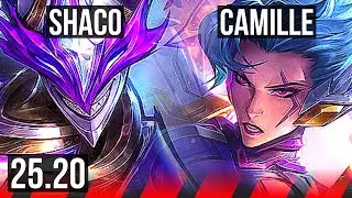 SHACO vs CAMILLE (TOP) | KR Master | 25.20