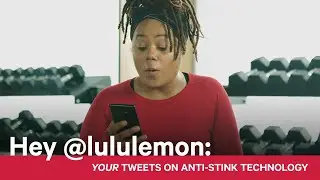 Ваши твиты о технологии борьбы с запахом | Привет, lululemon