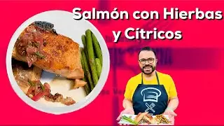 Salmón con Hierbas en Cítricos