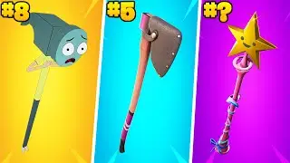 25 Most TRYHARD Pickaxes In Fortnite Season 7 (Sweaty Pickaxes)