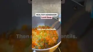 Nutritionist-Approved Healthy Lentil Soup Recipe for Weight Loss #healthysouprecipe #healthysoups