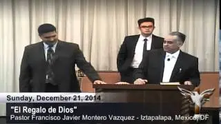 2014Dec21 Sun9AM Javier Montero, Mexico City, El Regalo de Dios
