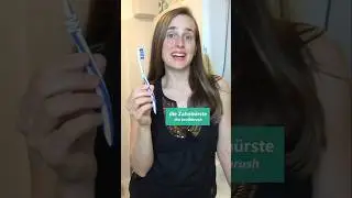 Brushing Your Teeth in German #germanlesson #learngerman