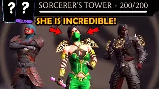 MK Mobile. My Final Battle 200 of Fatal Sorcerer Tower. Last Chance for Shang Tsung...