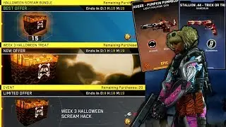 *WEEK 3* HALLOWEEN SCREAM HACKS | NEW EPIC AUGER PUMPKIN PUMMELER | BRUTAL MEDAL GAMEPLAY
