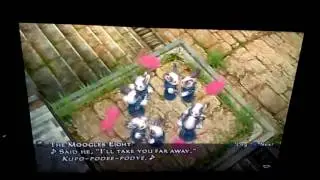 The Moogles Eight (low quality because it's on actual hardware, for once)