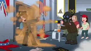 Family Guy - Brian at a MAGA conference