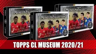 Topps CHAMPIONS LEAGUE 20-21 MUSEUM ⚽ 10 HOBBY BOX HIT DRAFT, PERSONAL & PYT 💥 join our Breaks ⬇⬇⬇