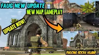 Faug new update | Faug new map update | Faug new map gameplay | Faug Gameplay | Dugong Rocks Island