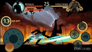 Shadow Fight 2 || Volcano Fight - tier 1 Almost Full Damages || No charges