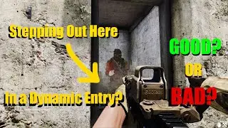CQB | Breaking the Center Threshold Before Dynamic Entry | Good or Bad?
