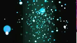 Blue White Circles Moving Round Background Motion Video Loops HD