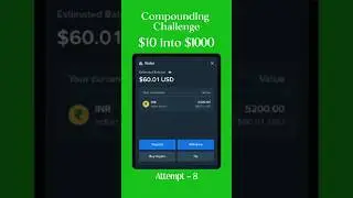 Attempt - 8 of turning $10 into $1000 in 30 attempts #stake#stakemines #fyp#foryou#gambling