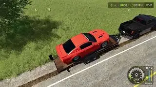 Let&rsquo;s pick up a new race car #fs25 #farmingsimulator25 #viral #shortvideos 