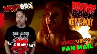 DrumBox March Horror Pack GIVEAWAY, VHS/Vinyl Fan Mail!