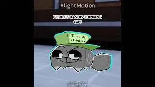 PEBBLES HAS HIS THINKING CAP❗🗣️ | credit to the trend | #edit #dandysworld
