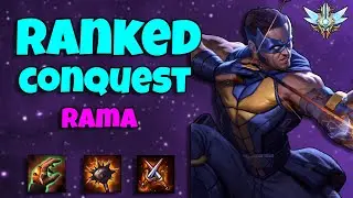 RAMA - EL LATEGAME ES NUESTRO | TottiGR | GRANMASTER RANKED CONQUEST ADC SEASON 10 🔥