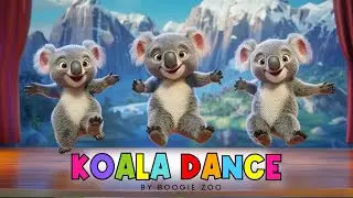 Koala Koala | Fun Kids Dance Song with Ukulele & Claps | Boogie Zoo