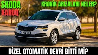 Skoda Karoq 1.6 tdi İnceleme / Style Donanım / Dizel Otomatik SUV