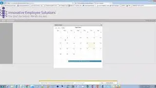 Innovative Employee Solution - WebTime Employee Training Video Manual
