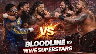 Jay Uso VS Roman Reigns VS JIMMY USO VS JACOB FATU VS SETH ROLLINS VS SOLO SIKOA WHO WILL WIN ONE 😱😱