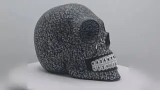 SKULL Bali 'SKULLture' Resin aArt Exhibition Kane Latty 'Radical Robot Revolution'
