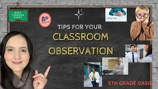 HOW TO HAVE A PERFECT CLASSROOM OBSERVATION !#classroomvideos #principal