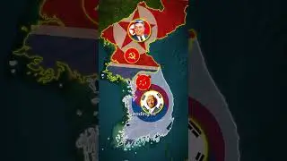 Why is the Korean Peninsula still divided today?  #unitedstates  #history #geohistory #korean