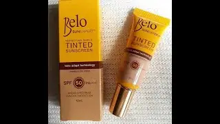 BELO SUNEXPERT TINTED SUNSCREEN SPF50 AND PA++++ 10ml.@VinzwholesaleMalaysia