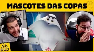 TEM UMAS ABERRAÇÕES! CERTEZAS E BELTRÃO REAGEM A TODOS OS MASCOTES DAS EDIÇÕES DE COPA DO MUNDO