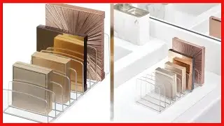 Great product -  iDesign BPA-Free Plastic Divided Makeup Palette Cosmetic Organizer, The Clarity Col