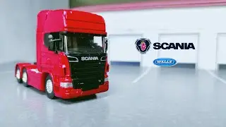 Unboxing Diecast Truck Scania V8 R730 1:64 Welly | Diecast Review