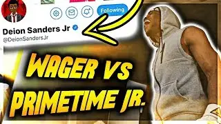 $50 WAGER VS DEION SANDERS JR. ⚡ Madden 19 Online Ranked Match
