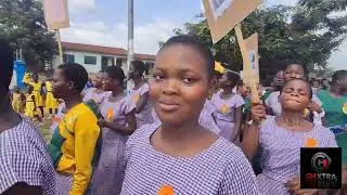 End sexual abuse. Akontombra SHS marks Orange Day with public education.