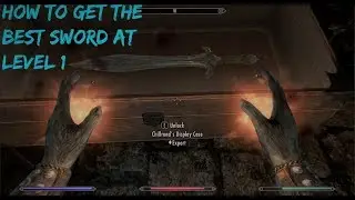HOW TO GET THE CHILLREND AT LEVEL 1 (SKYRIM SPECIAL EDITION)