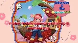 🎀join mabar wee free  / vip & membership #mobilelegends #mlbb #mlbbcreator #shorts #ayuayu🐸🐸