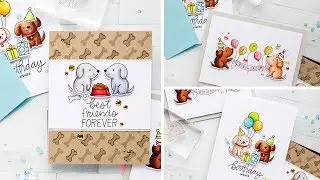 3 Cute & Easy Cards Ideas by Pretty Pink Posh