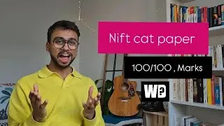How to get 100 /100 marks in nift cat paper 2026