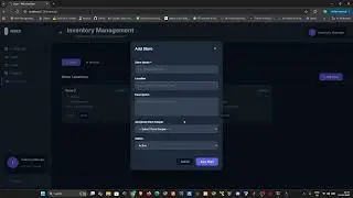 Inventory And Store Management