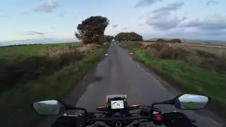 Honda CB125R 2025 | Southdowns Ride POV (DJI Osmo Action 4, DJI Mic 3)