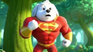 fluffy the superdog #animals #shorts #animationstory #doganimation #viralshorts #3danimation #story
