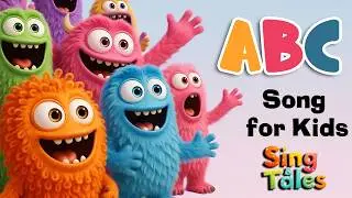 ABC Song for Kids &ndash; Fun Monsters Learn Letters A to Z | Animated 3D Alphabet Song  | Sing and Tales