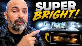 Easy 1-Minute Upgrade: Boost Auto LED License Lights for 99-07 Silverado (Huge Difference!)