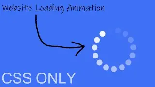 How to make a Loader in HTML & CSS