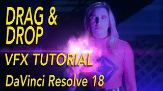 Drag and Drop VFX - Do They Work? Basic Compositing in DaVinci Resolve (VFX Tutorial - Beginner)