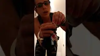 real handcuffs and inmate uniform