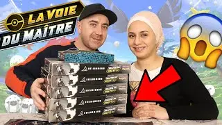 OUVERTURE VS en COUPLE - 23 BOOSTERS Pokémon LA VOIE DU MAITRE! Chasse aux dracaufeu rainbow